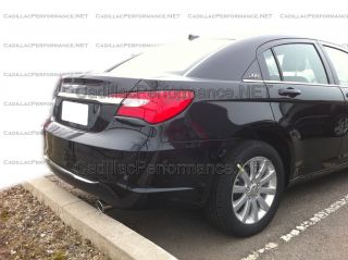 2013 chrysler 200 polished exhaust tip single exhaust tip