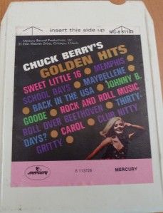 chuck berry s golden hits 8 track tape