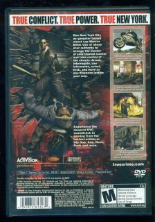 PlayStation 2 True Crime New York City Rated M Complete Action