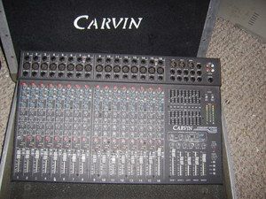   C1600 16 CHANNEL CONCERT MIXER Used in a Church includes Road Case
