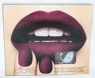 X1 Ciate Ciaté Velvet Manicure Nail Polish Berry Poncho RARE Sold Out