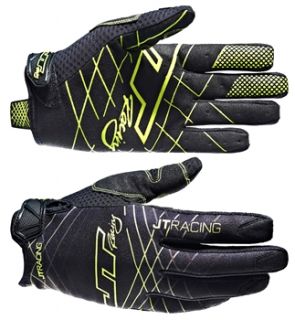  evo lite lazer gloves black chartreuse 2013 43 72 rrp $ 48