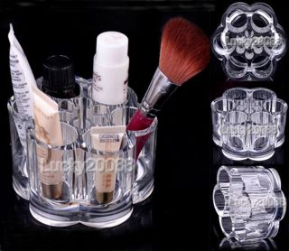 1x Clear Acrylic Cosmetic organizer Makeup case Lipstick Holder 07