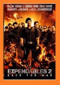 the expendables 2 dvd 2012 free1st class shipping