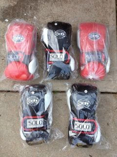  Lot Cowhide Solo Mexican Boxing Gloves Cleto Reyes Grant