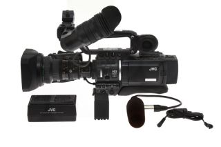 JVC GY HD100U HD Camcorder 1536 Hours Please Read Below