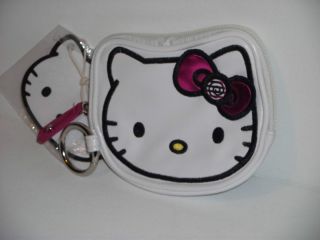 Loungefly Hello Kitty Candy Coin Purse Key Chain Makeup Bag NWT