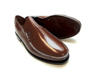Florsheim 14286 Men Shoes Cognac Leather Loafer 9 5B Retails for $99