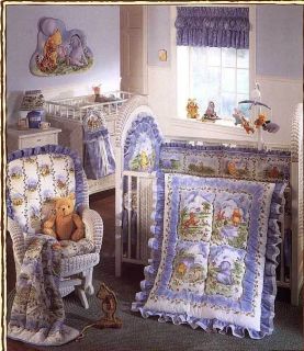 Classic Pooh Friends 3 PC Crib Bedding Set