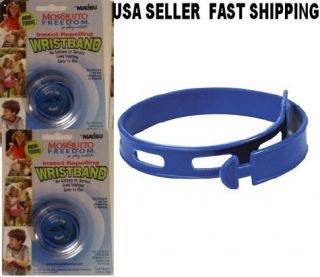  Citronella Wrist Arm Ankle Band Braclet Insect Mosquito Bug Repellent