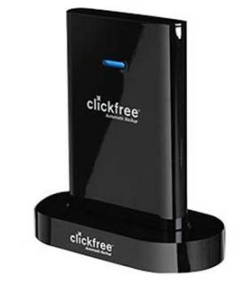 Clickfree 320GB Black External Hard Drive with Docking Station HD327