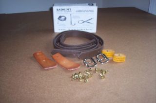 Bashlin Industries Lineman Pole Climbing Equipment Straps for Boots