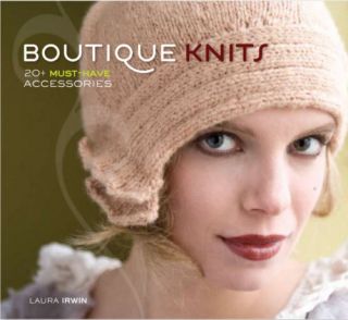 Boutique Knits Patterns Knitting Hat Cloche Mitten Wrap