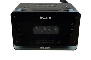 Sony ICF C414 Dual Alarm Clock Radio Big Large Display