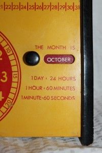 Wooden Abacus Counting Time Clock Month Day Calendar Math Aid