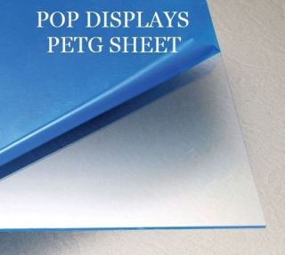 Clear PETG Plastic Sheet Hobby Windshield RC 060