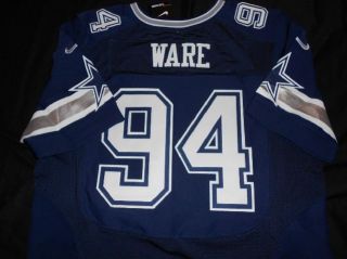 2012 DeMarcus Ware 52 2XL Sewn on Field Cowboys Jersey