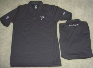 Reebok Play Dry Atlanta Falcons Coaches Polo Shirt XXL