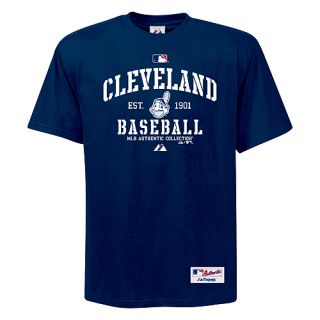 Cleveland Indians AC Classic Majestic T Shirt L