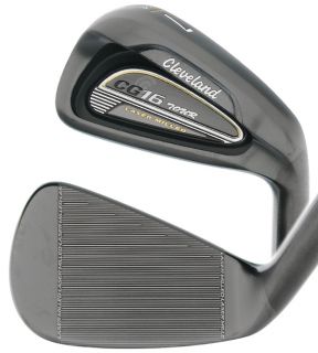 Cleveland CG16 Tour Black Pearl Irons 4 PW 7pc Dynamic Gold S300 Steel