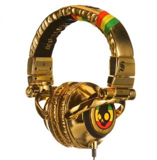 skullcandy ti stereo headphones titanium drivers and unique detailing