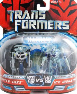 Transformers Allspark Battles Jazz vs Ice Megatron