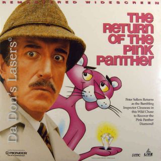 The Return of the Pink Panther WS Rare LaserDisc Inspector Clouseau