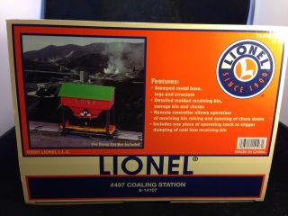 Lionel 6 14107 497 Coaling Station New in Box C 10
