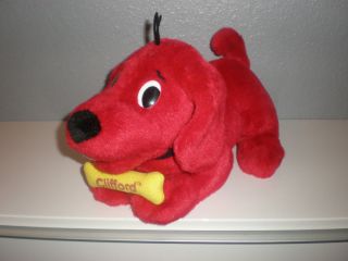 Clifford The Big Red Dog Animated Plush Toy 13 Nice