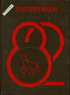 1982 Claymont High School Yearbook The Equestrian Uhrichsville Oh