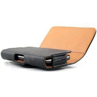  Leather Pouch Sleeve w Belt Clip for Apple iPhone 5 Black