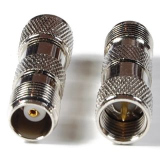 Mini UHF Male to TNC Female Coaxial Adapter Connector