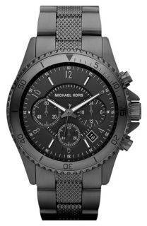 Michael Kors Chronograph Knurled Bracelet Watch
