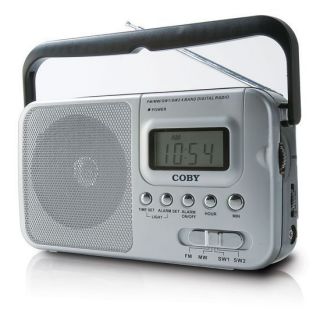 Coby CX39 (CX 39) Portable World Band AM/FM Shortwave Radio w/ Digital