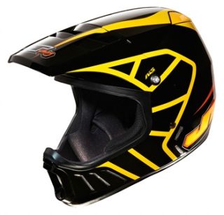 JT Racing Evo Helmet   Black/Orange 2013