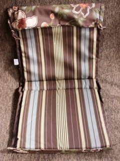 Outdoor Patio Chair Cushions Coffee Terrace 22 5 x 46 x 2 REDUCED