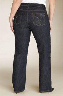 Calvin Klein Jeans Stretch Denim Bootcut Jeans (Plus)