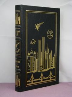 signed by 2, City by Clifford D Simak, Easton Press, International