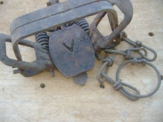  ONEIDA VICTOR #2 ANIMAL DOUBLE COIL SPRING JUMP? 5 TRAP SQUARE JAW