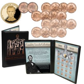 2009 2010 Ultimate Lincoln Coin Collection Uncirculated and Proof Set