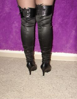 Victorias Secret Coline Stuart Over The Knee Women Boots Size 7 1 2B