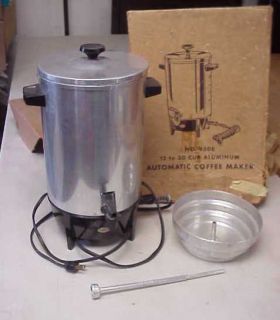 West Bend Electric Party Coffee Maker 12 30 Cup 9308