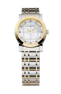 Burberry Round Diamond Bracelet Watch