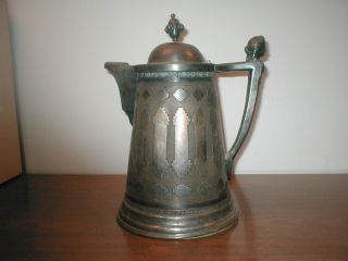  Antique Silver Plated Coffee Urn