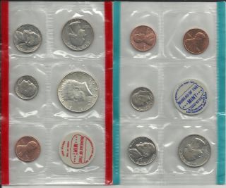 1969 P D U s Mint Silver 10 Coin Mint Set Kennedy