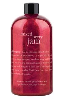 philosophy mixed berry jam shampoo, shower gel & bubble bath ( Exclusive)