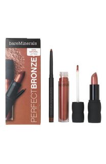 bareMinerals® 100% Natural Lip Kit (The Perfect Bronze) ($41 Value)