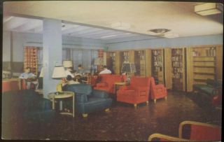 092309A Library Texas A M College Station TX Postcard 1950s