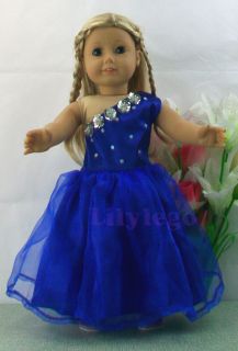 Doll Clothes Outfits For 18 American Girl Dolls Set New LA0S01