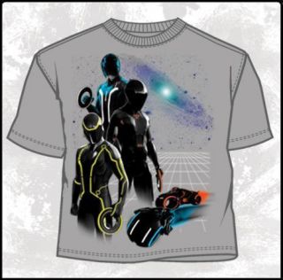 Disney Tron Legacy Sam Flynn CLU Light Cycle Shirt New